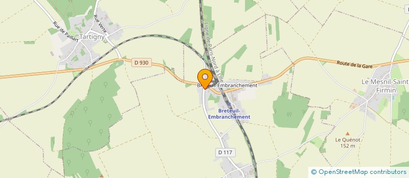 localisation de l'entreprise SCI MF  BACOUEL