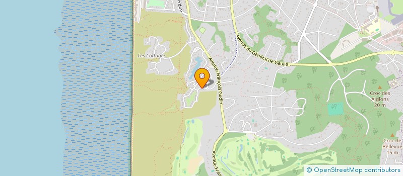 localisation de l'entreprise SCI MF2C à LE TOUQUET PARIS PLAGE