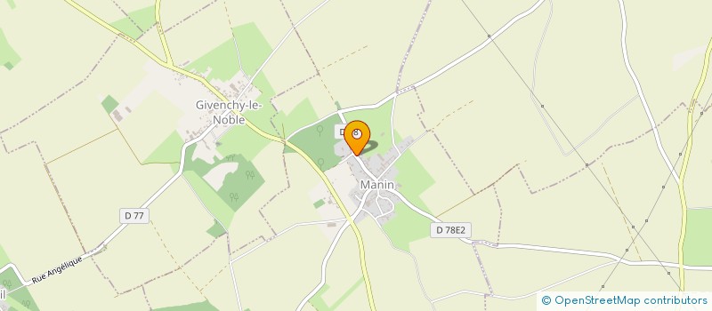 localisation de l'entreprise SCI MFAFA 2022  MANIN