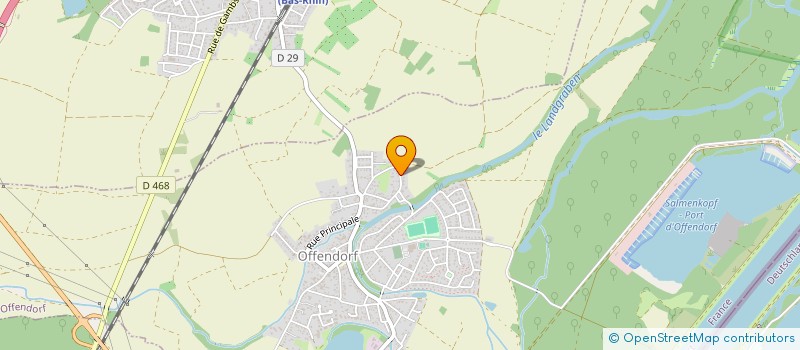 localisation de l'entreprise SCI MFAG  OFFENDORF