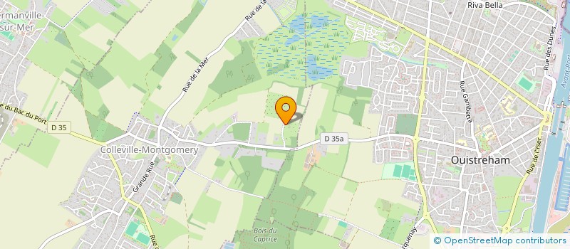 localisation de l'entreprise SCI MFC  COLLEVILLE-MONTGOMERY