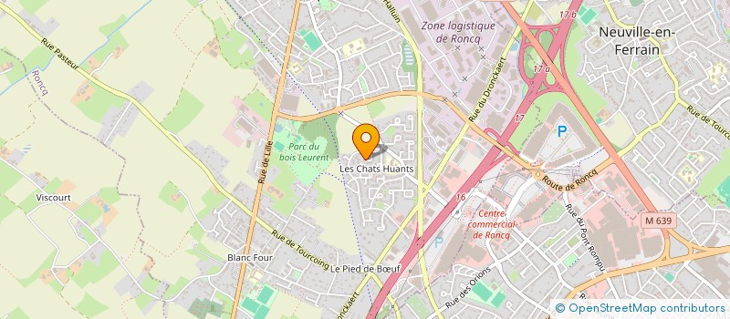 localisation de l'entreprise SCI MFF CAPELLE ET MORLOT à RONCQ