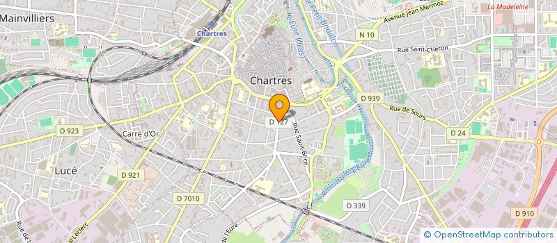 localisation de l'entreprise SCI MFG à CHARTRES