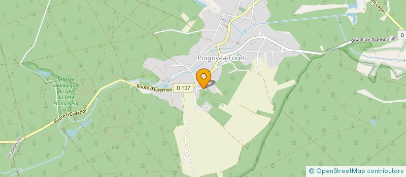 localisation de l'entreprise SCI MFG  SAINT-HILARION