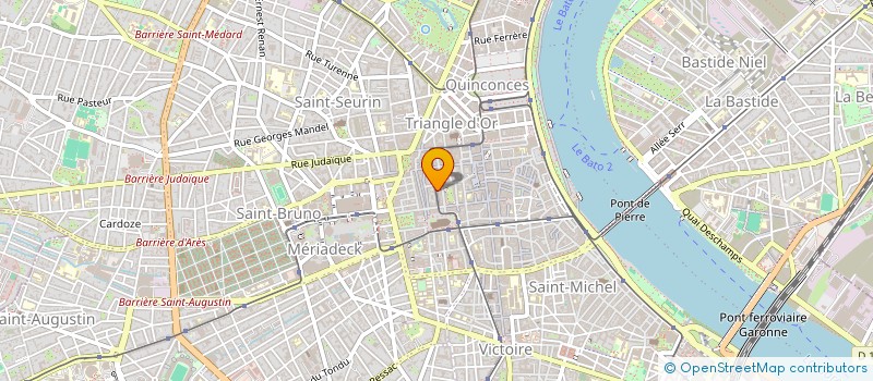 localisation de l'entreprise SCI MFGL  BORDEAUX