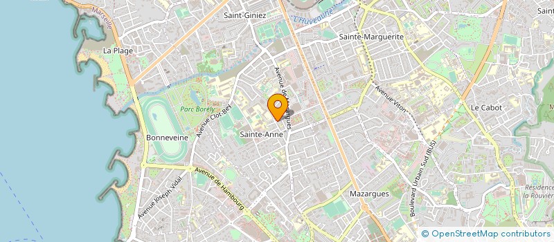 localisation de l'entreprise SCI MFGR INVEST à MARSEILLE