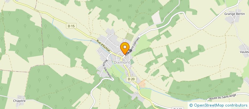 localisation de l'entreprise SCI MFL à DIXMONT