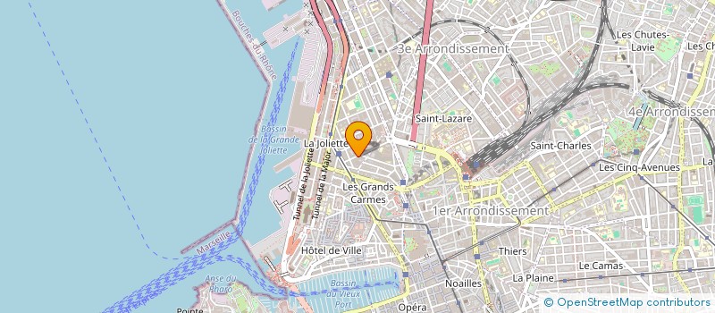 localisation de l'entreprise SCI MFM  MARSEILLE