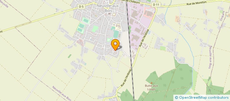 localisation de l'entreprise SCI MFMA à NEUVILLE-AUX-BOIS