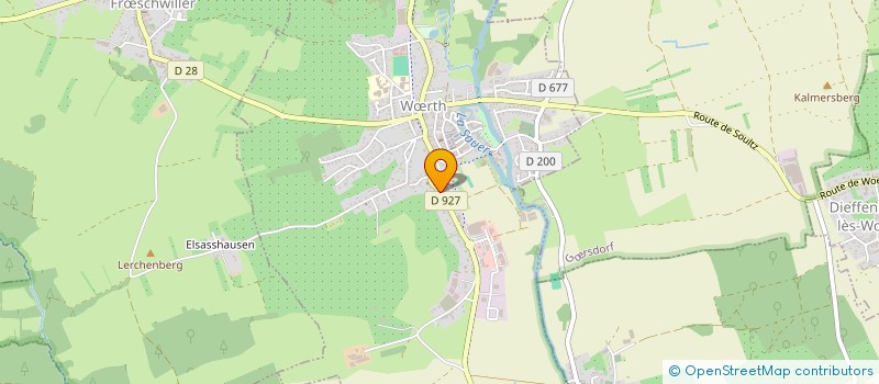 localisation de l'entreprise SCI MFO  MORSBRONN-LES-BAINS