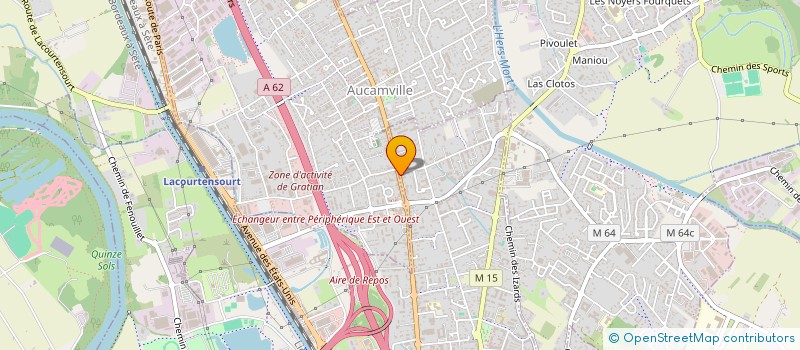 localisation de l'entreprise SCI MFP à TOULOUSE
