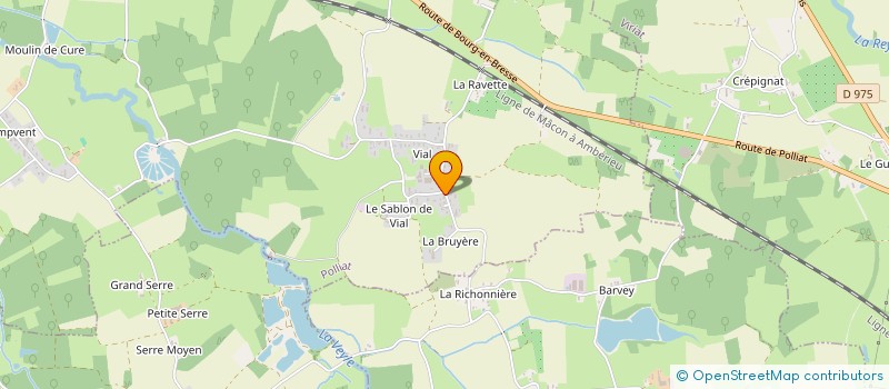 localisation de l'entreprise SCI MFP à POLLIAT