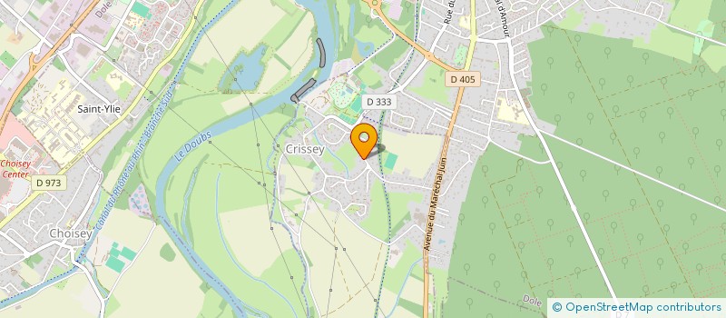 localisation de l'entreprise SCI MFS  CRISSEY