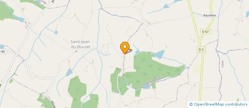localisation de l'entreprise SCI MFSG  SAINT-JEAN-DU-BOUZET
