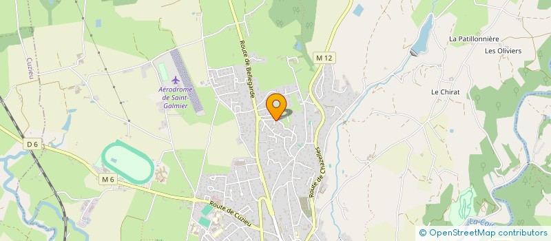 localisation de l'entreprise SCI MFYPV  SAINT-GALMIER