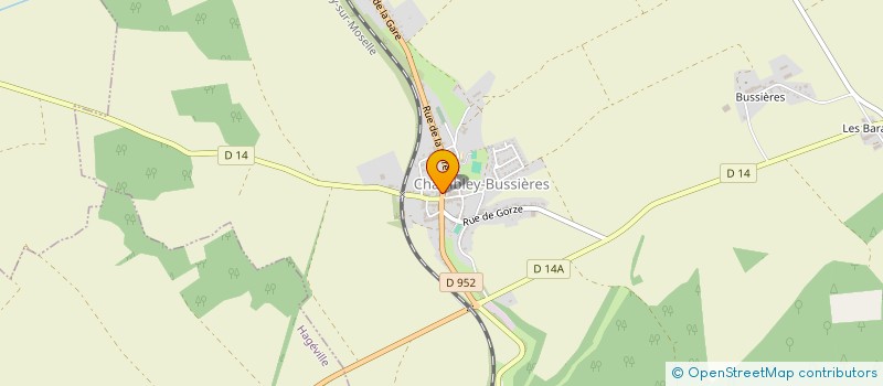 localisation de l'entreprise SCI MG  CHAMBLEY-BUSSIERES