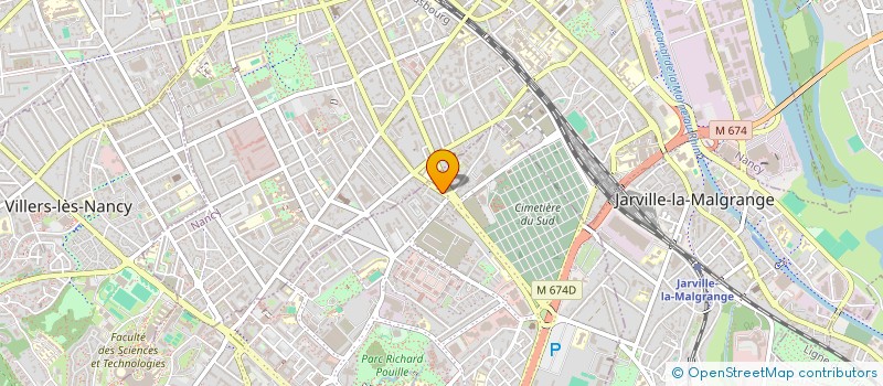 localisation de l'entreprise SCI MG  VANDUVRE-LES-NANCY