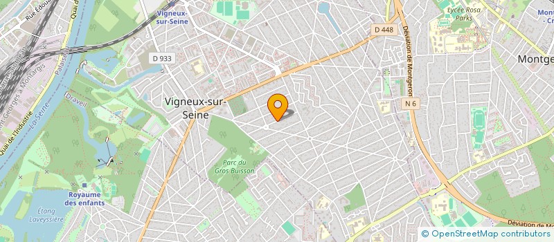 localisation de l'entreprise SCI MG à VIGNEUX-SUR-SEINE