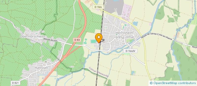 localisation de l'entreprise SCI MG  HERRLISHEIM-PRES-COLMAR