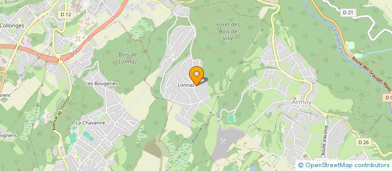 localisation de l'entreprise SCI MG  ARMOY