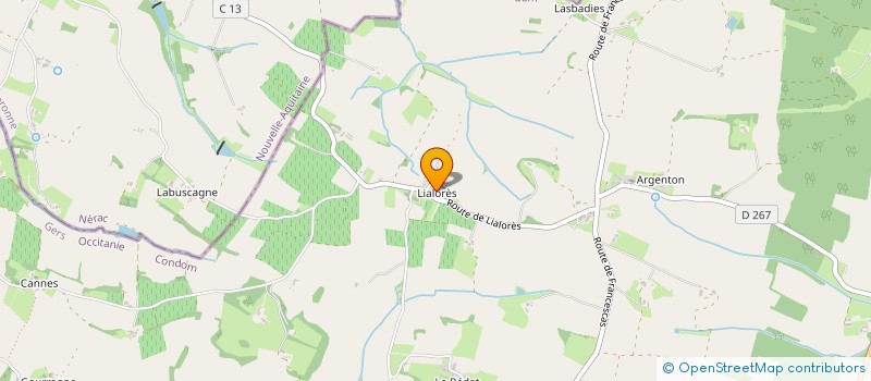 localisation de l'entreprise SCI MG BABOU  CONDOM