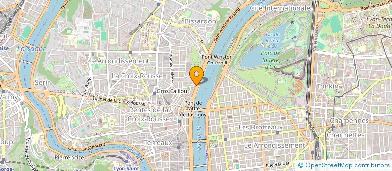 localisation de l'entreprise SCI MG FORME ET BIEN-ETRE  LYON