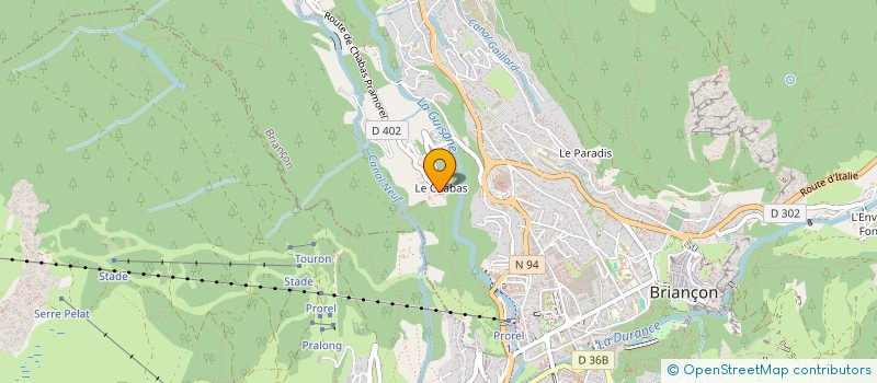 localisation de l'entreprise SCI MG IMMO à BRIANCON
