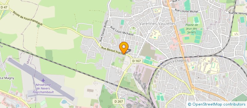 localisation de l'entreprise SCI MG IMMO  VARENNES-VAUZELLES