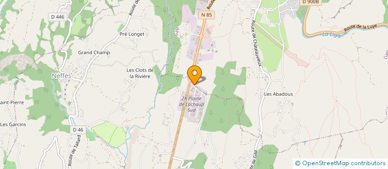 localisation de l'entreprise SCI MG IMMOBILIER  GAP