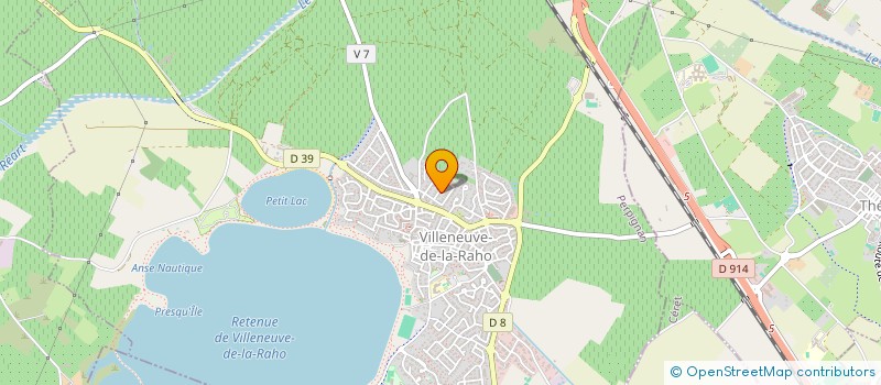 localisation de l'entreprise SCI MG INVEST  TOULOUGES