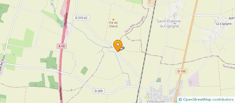 localisation de l'entreprise SCI MG LA COMTESSE  VILLENEUVE-LA-COMTESSE