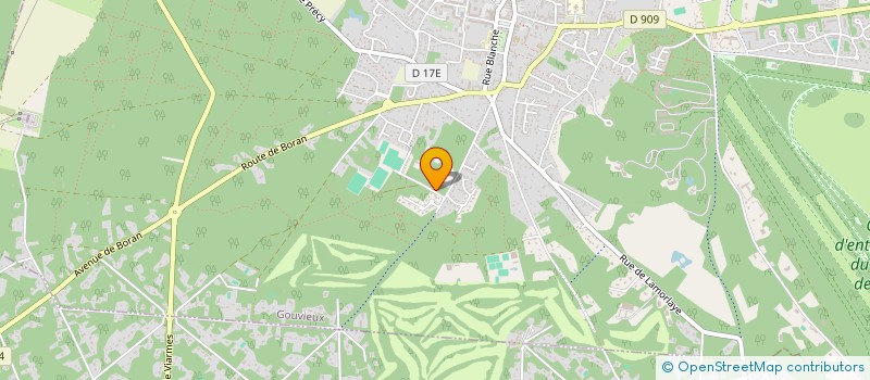 localisation de l'entreprise SCI MG LIBERTE  GOUVIEUX