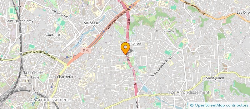 localisation de l'entreprise SCI MG MG à MARSEILLE