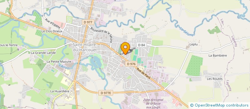 localisation de l'entreprise SCI MG-RST.HILAIRE  SAINT-HILAIRE-DU-HARCOUET