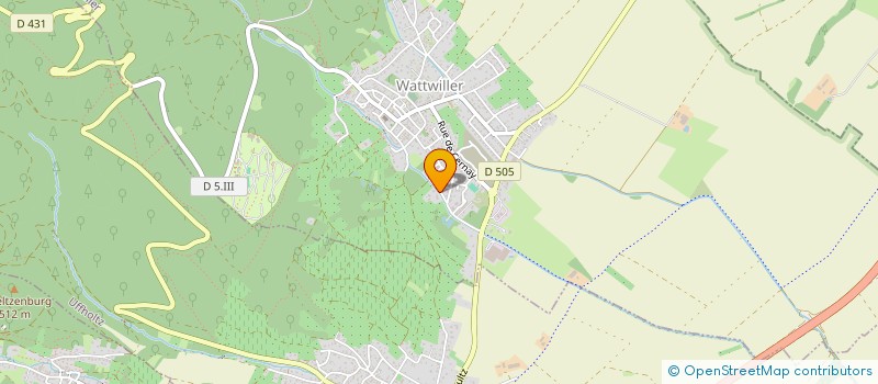 localisation de l'entreprise SCI MG THUR  WATTWILLER