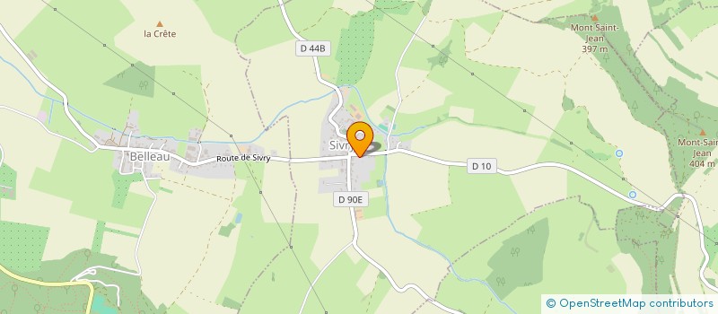 localisation de l'entreprise SCI MG2C  SIVRY