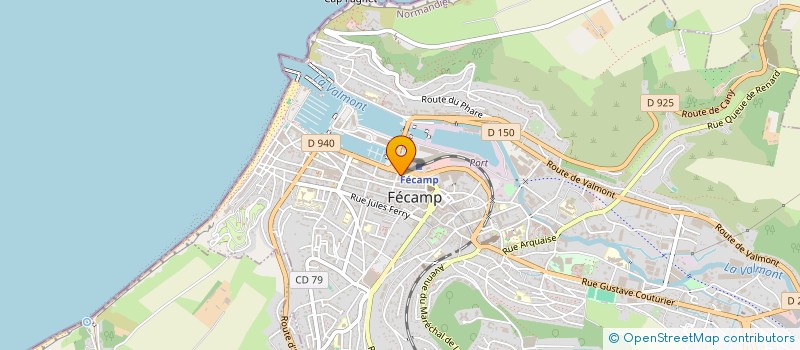 localisation de l'entreprise SCI MG2L  FECAMP