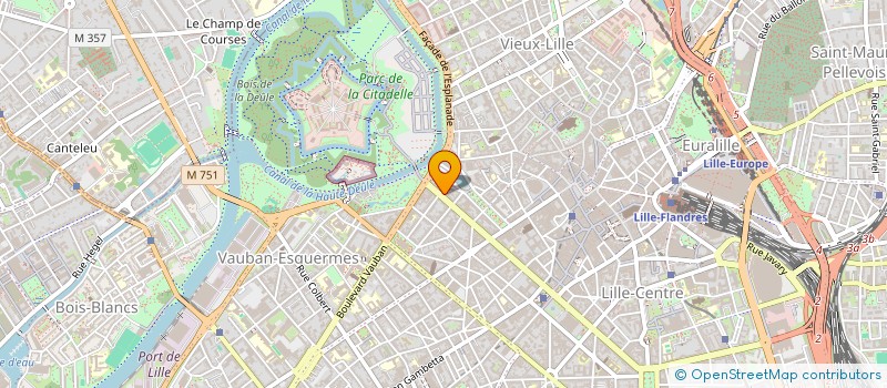 localisation de l'entreprise SCI MGAB à LILLE