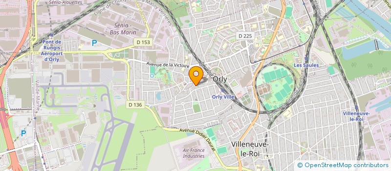 localisation de l'entreprise SCI MGAB  ORLY