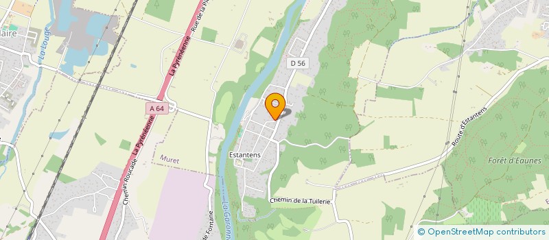 localisation de l'entreprise SCI MGB CARBONNE  MURET