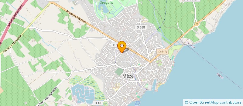 localisation de l'entreprise SCI MGB HORIZON à MEZE