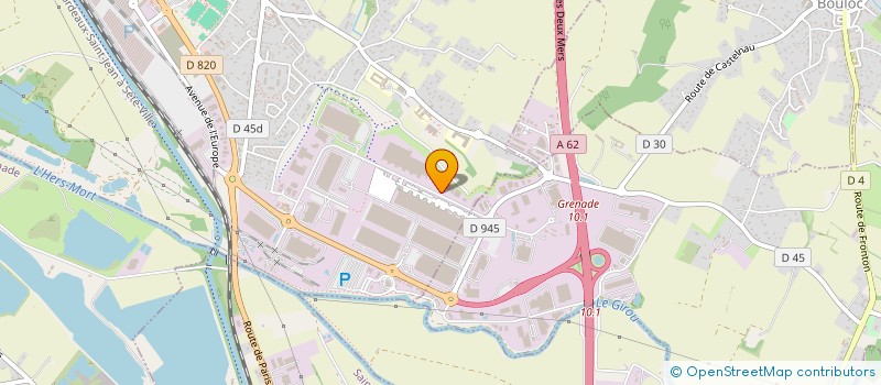 localisation de l'entreprise SCI MGB IMMOBILIER  FRONTON