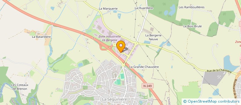 localisation de l'entreprise SCI MGC  LA SEGUINIERE