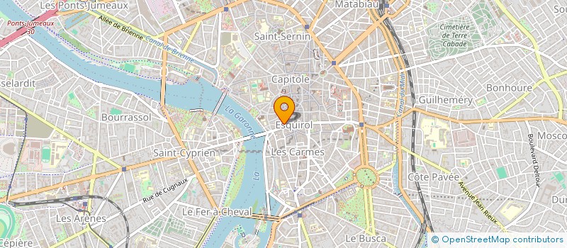 localisation de l'entreprise SCI MGC  TOULOUSE