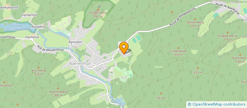 localisation de l'entreprise SCI MGC  BAERENTHAL