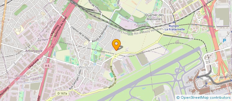 localisation de l'entreprise SCI MGCK à WISSOUS