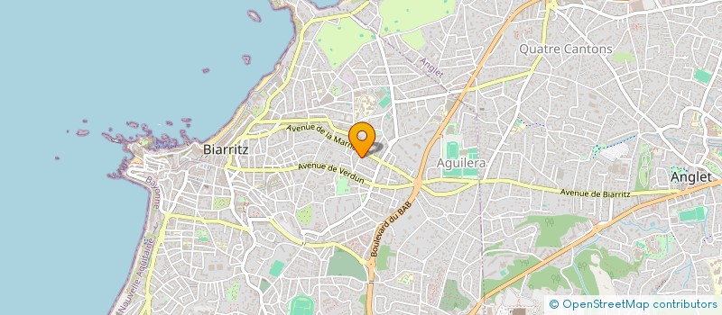localisation de l'entreprise SCI MGCN à BIARRITZ