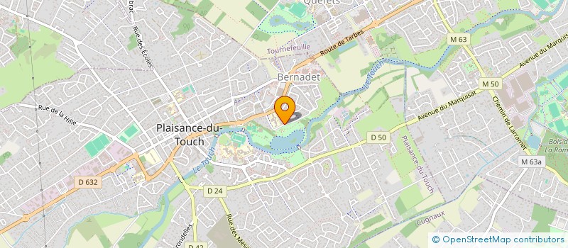 localisation de l'entreprise SCI MGE PLAISANCE  PLAISANCE-DU-TOUCH