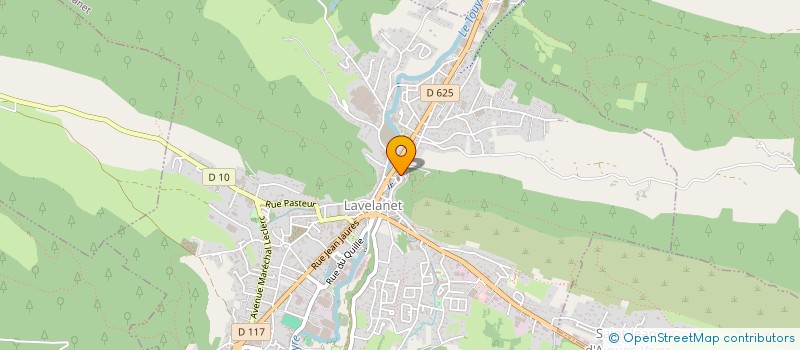 localisation de l'entreprise SCI MGEP à LAVELANET