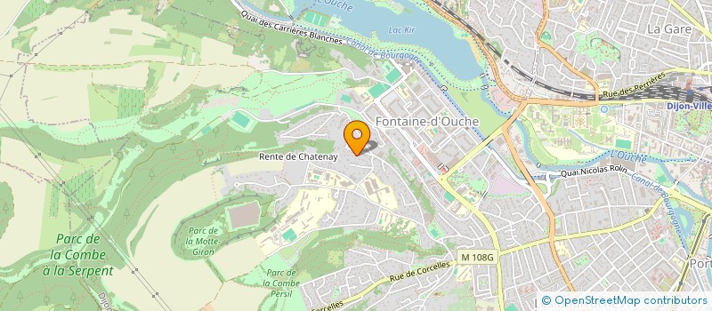 localisation de l'entreprise SCI MGF à DIJON